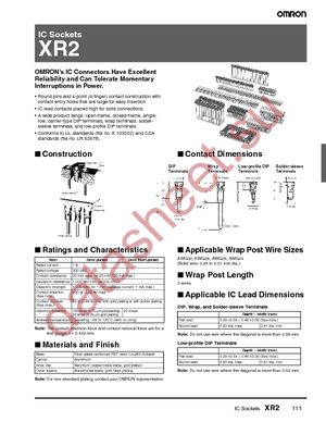 XR2A-2815 datasheet  